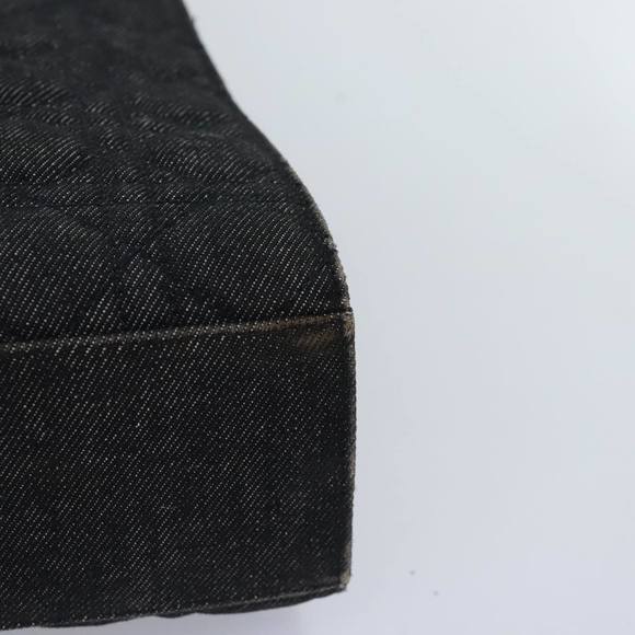 Christian Dior Canage Tote Bag Canvas Black Silver Auth bs18170 - Picture 14 of 16